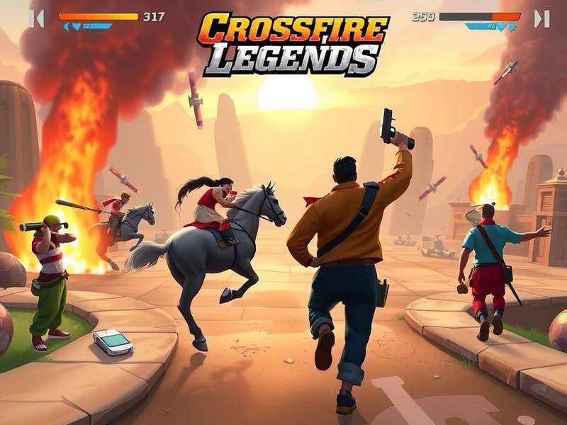 CrossFire Legends iOS गेमप्ले स्क्रीनशॉट