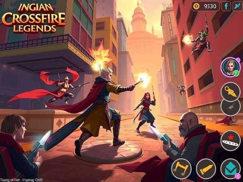 CrossFire Legends गेम मैप