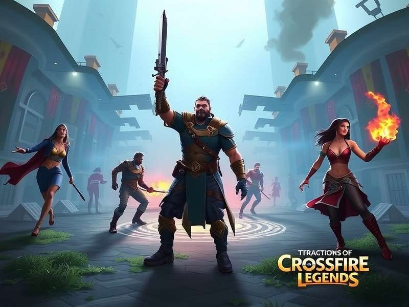 CrossFire Legends गेम इंटरफेस