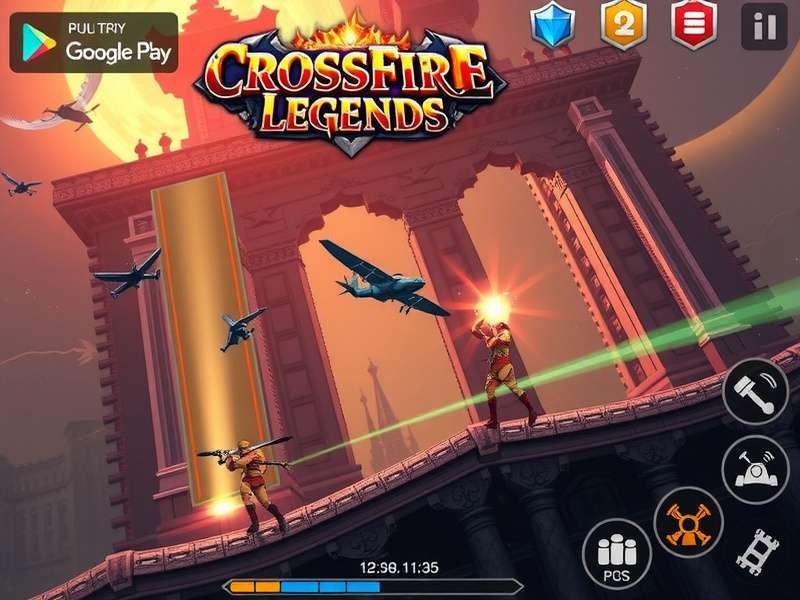 CrossFire Legends iOS Gameplay