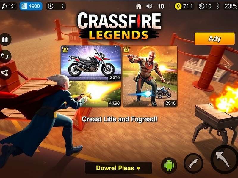 CrossFire Legends iOS Gameplay