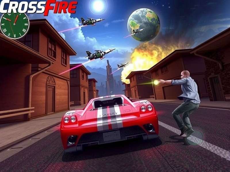CrossFire Legends intense multiplayer gameplay on a mobile device
