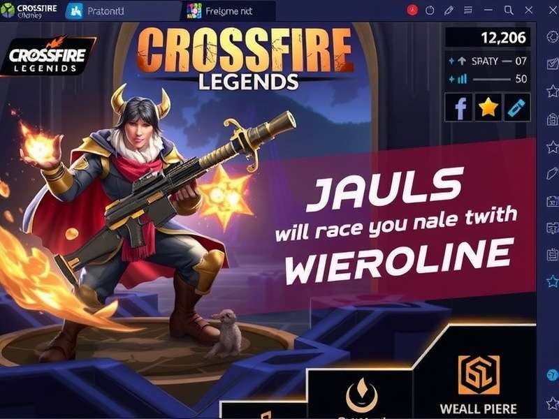 CrossFire Legends showcasing various online and offline game modes on mobile