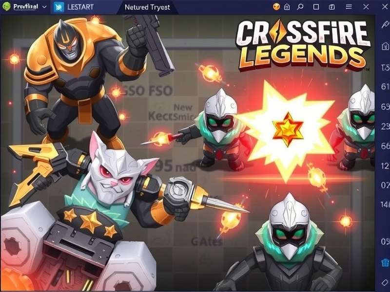 Step-by-step diagram for installing CrossFire Legends APK and OBB on Android