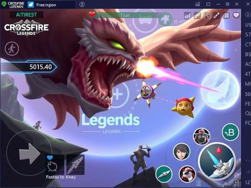 Crossfire Legends PvE Mission Gameplay showing cooperative play against AI enemies