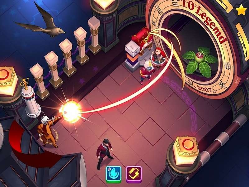 CrossFire Legends gameplay on mobile showing intense PvP action