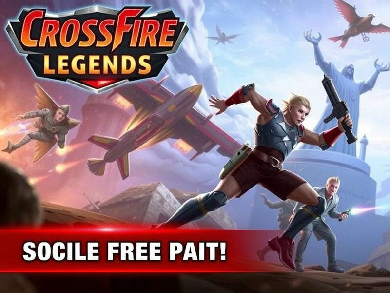 CrossFire Legends gameplay screenshot showing intense FPS action