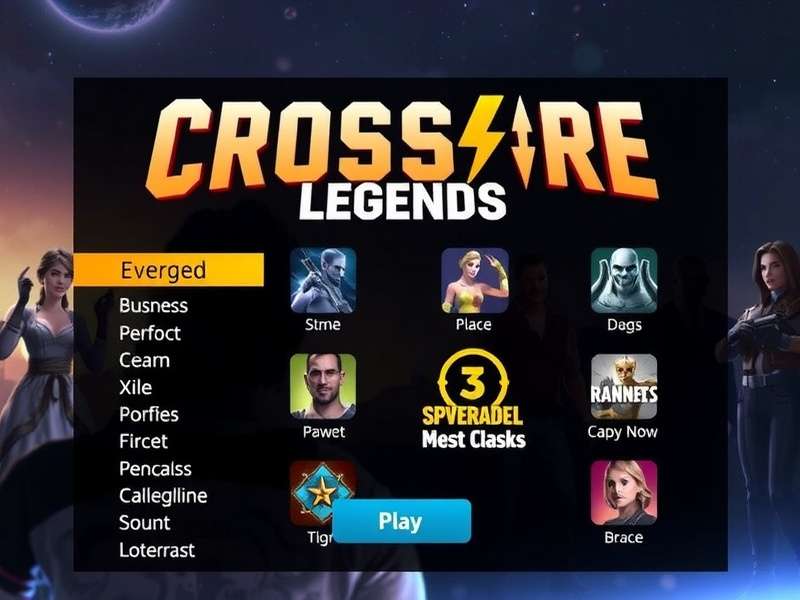 Crossfire Legends Mod Menu interface showcasing features like Aimbot and Wallhack