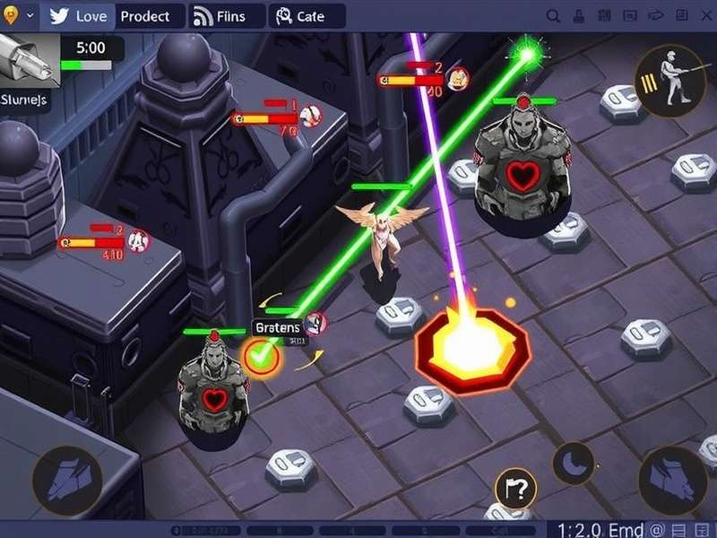 N P Crossfire Legends gameplay screenshot showing intense team combat