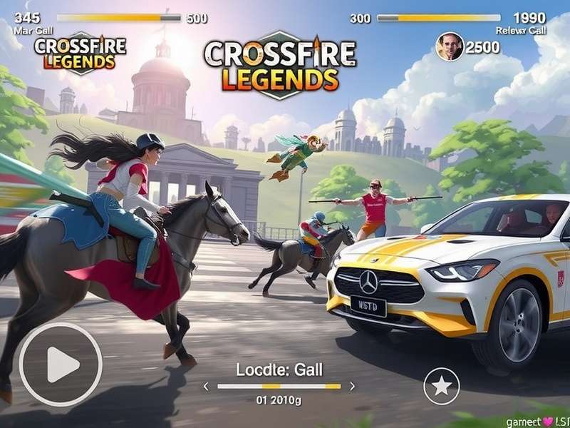 CrossFire Legends in-game store showing diamond recharge options