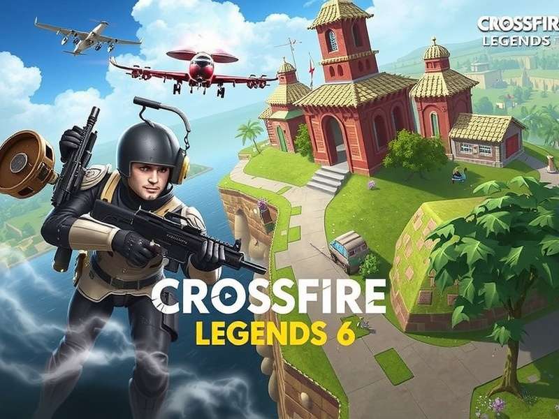 Intense gameplay screenshot of CrossFire Legends on PC showing a tactical fight