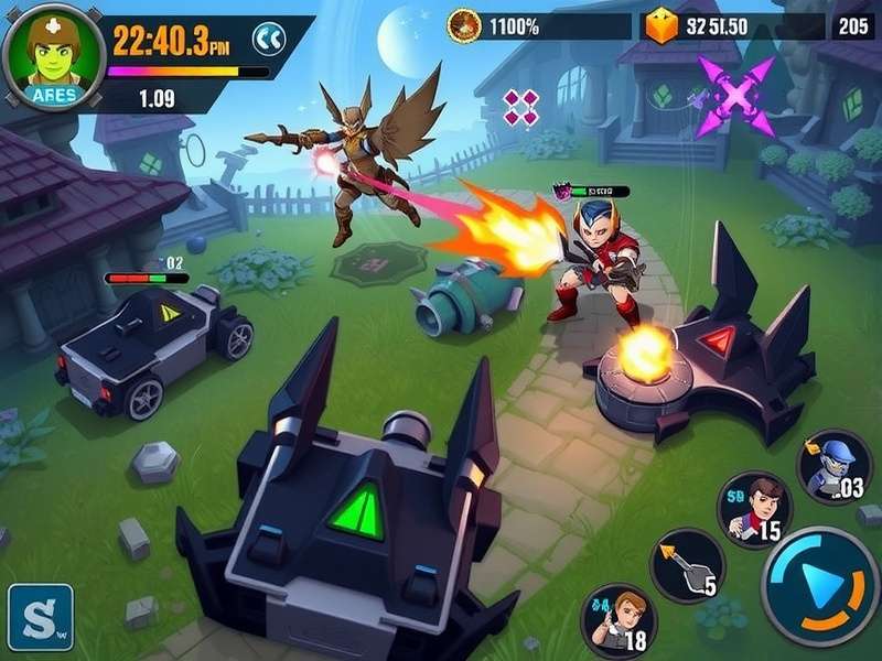 Detailed infographic showing the Crossfire Legends bot ecosystem and interactions