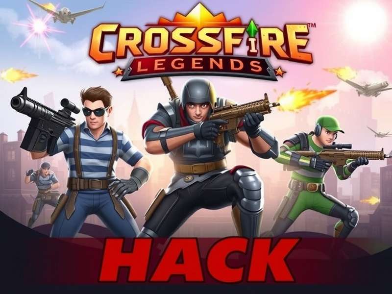 CrossFire Legends Hack 2019 Interface showing diamond and GP generation
