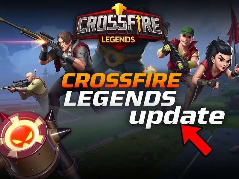 Crossfire Legends 2020 Update gameplay screenshot showing new map and weapons