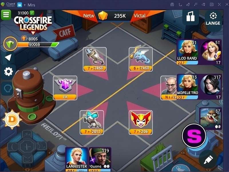 CrossFire Legends Cheat Interface with Hacks Menu
