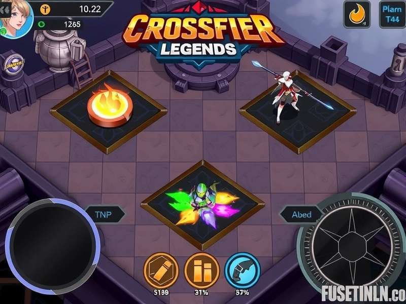 CrossFire Legends MB intense mobile gameplay screenshot showing character and weapons
