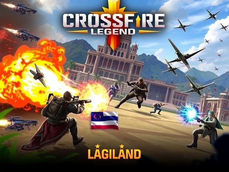 CrossFire Legends Thailand intense multiplayer battle scene