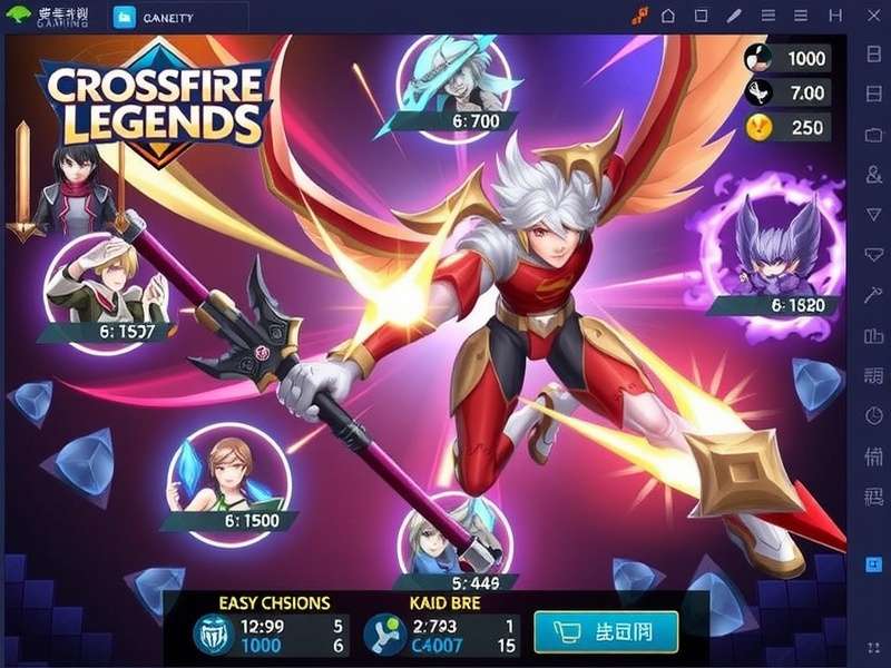 Crossfire Legends gameplay on PC using Tencent Gaming Buddy emulator
