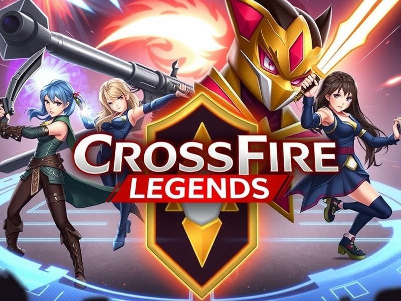 CrossFire Legends gameplay screenshot showing team battle