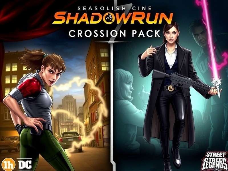 Shadowrun Crossfire Character Expansion Pack 2 Street Legends — hero banner featuring key characters and CrossFire Legends theme
