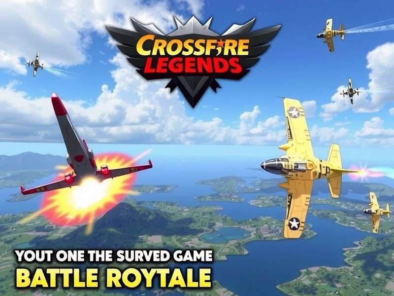 Crossfire Legends Battle Royale PC – Hero banner showing game action and Indian community