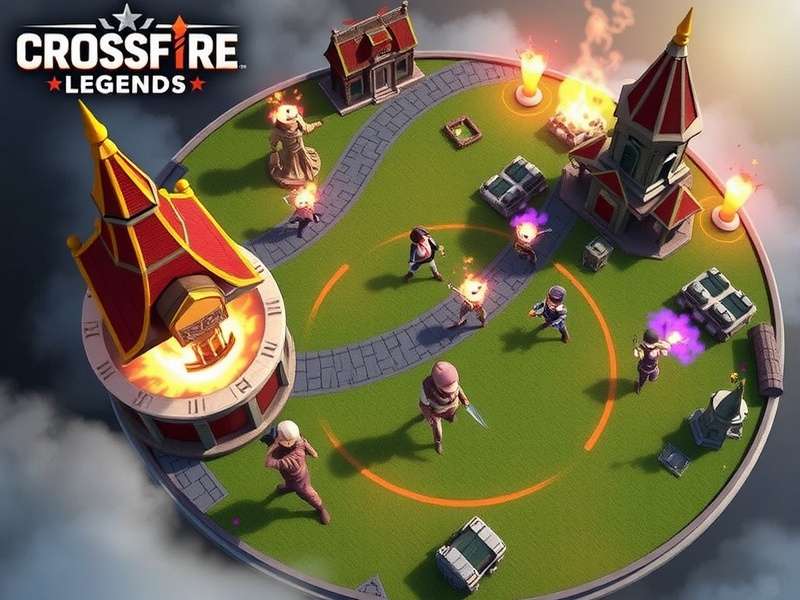 Crossfire Legends Global gameplay scene showcasing Indian players in action with ranked maps and weapon loadouts