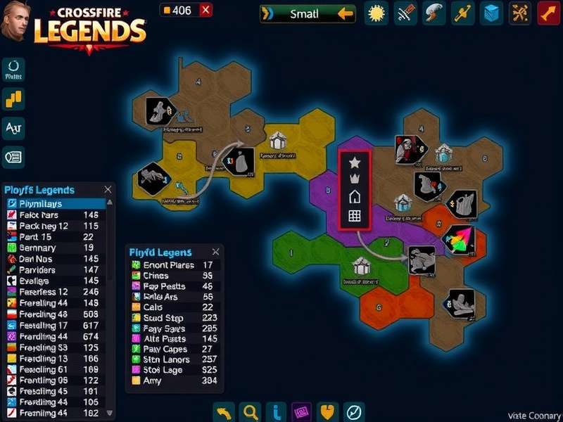 Crossfire Legends Maps overview collage showing Black Widow, Desert Storm, Port Lima and Eagle Eye