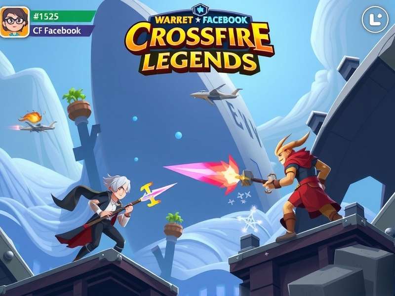 CrossFire Legends Facebook community poster with Indian gaming theme