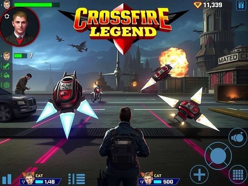 CrossFire Legends PC gameplay action with Indian pro players